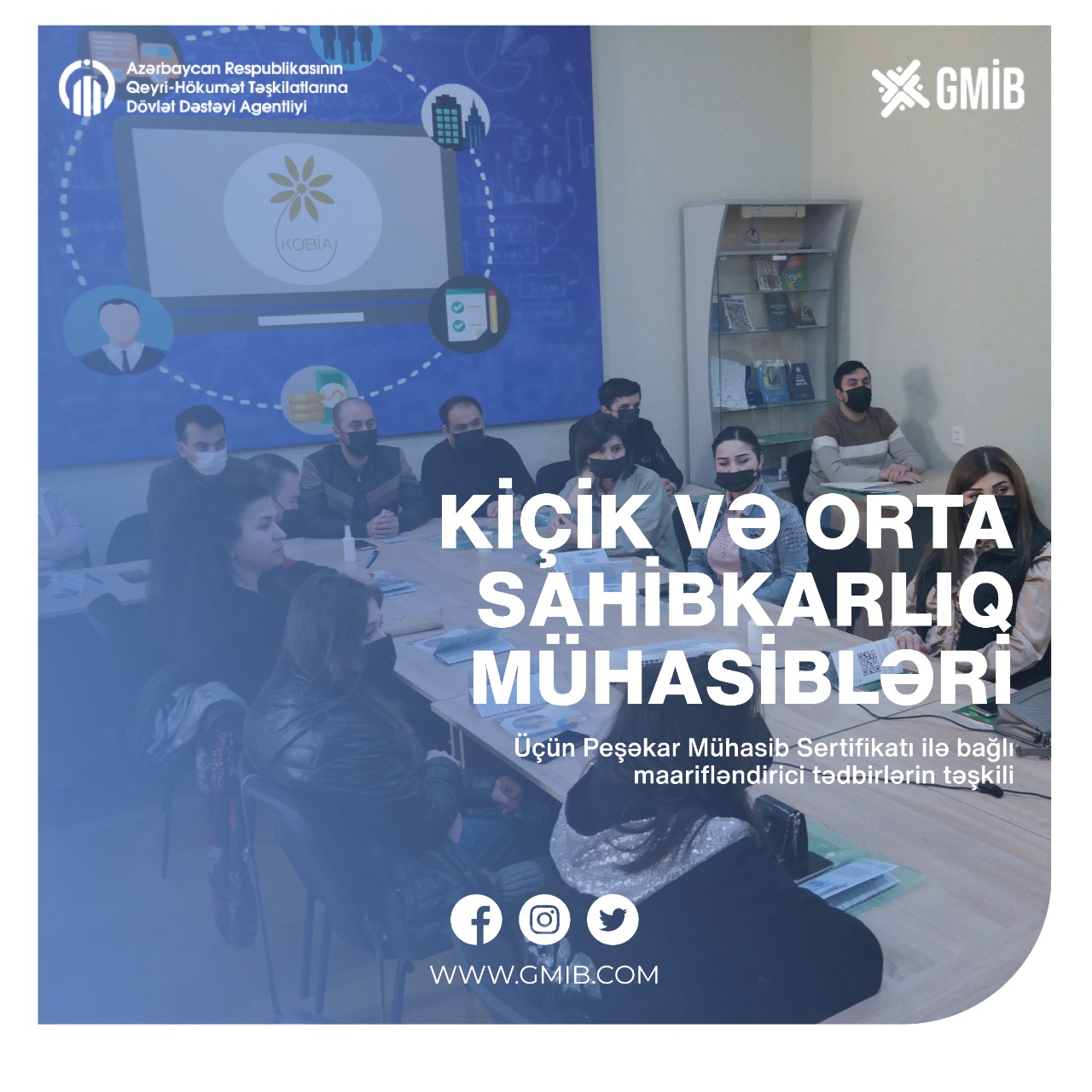 Gənc Mühasiblər İctimai Birliyi Gəncə şəhərində seminar təşkil edib.